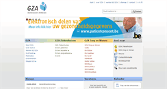 Desktop Screenshot of gza.be
